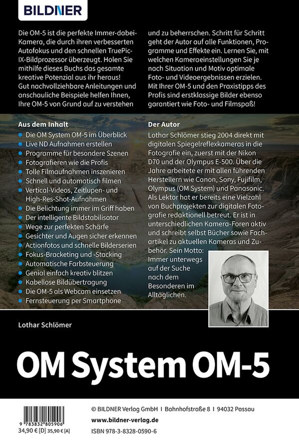 Buch OM-System OM-5 - Das umfangreiche Praxisbuch zu ihrer Kamera ! 