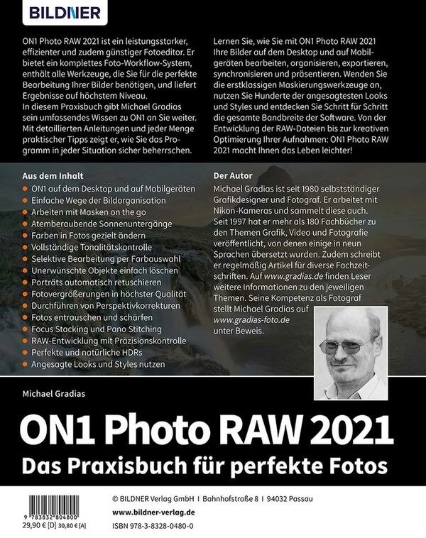 Buch ON1 Photo RAW 2021 