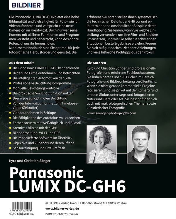 Buch Panasonic LUMIX DC-GH6 