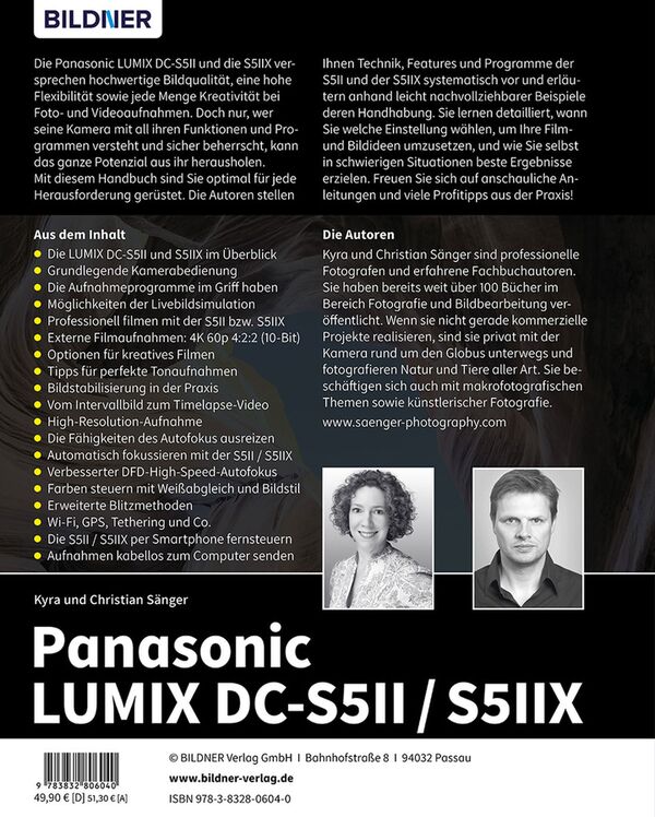 Buch Panasonic LUMIX DC-S5II / DC-S5II X 