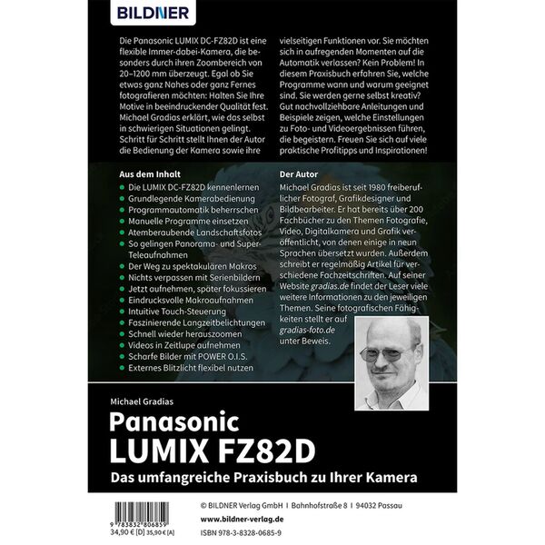 Buch Panasonic LUMIX FZ82D - Das umfangreiche Praxisbuch zu Ihrer Kamera 