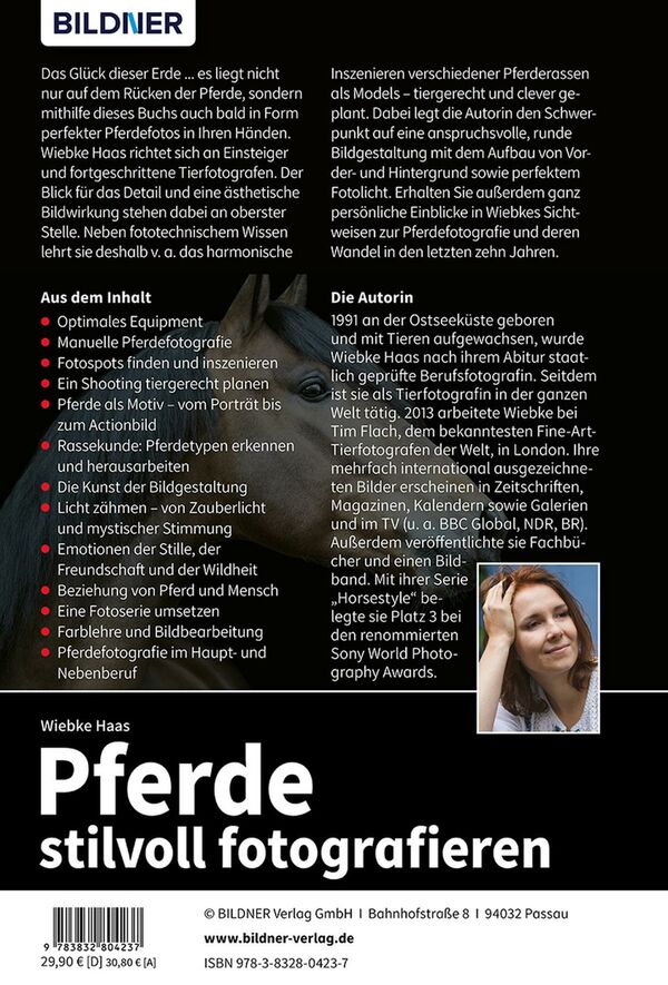 Buch Pferde stilvoll fotografieren 