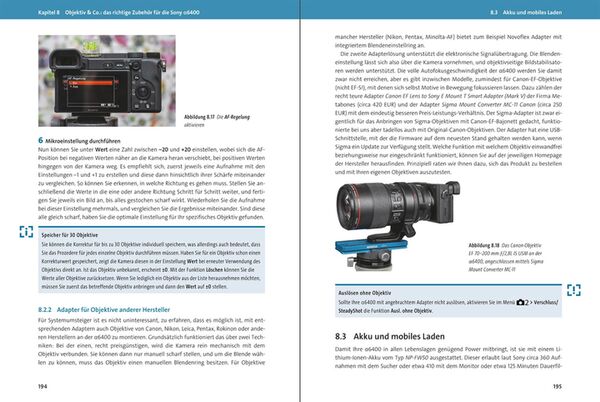 Buch Sony Alpha 6400 von Kyra Sänger 