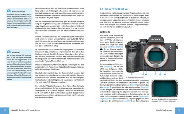 Buch Sony Alpha 7 IV - Das umfangreiche Praxisbuch zu Ihrer Kamera! 