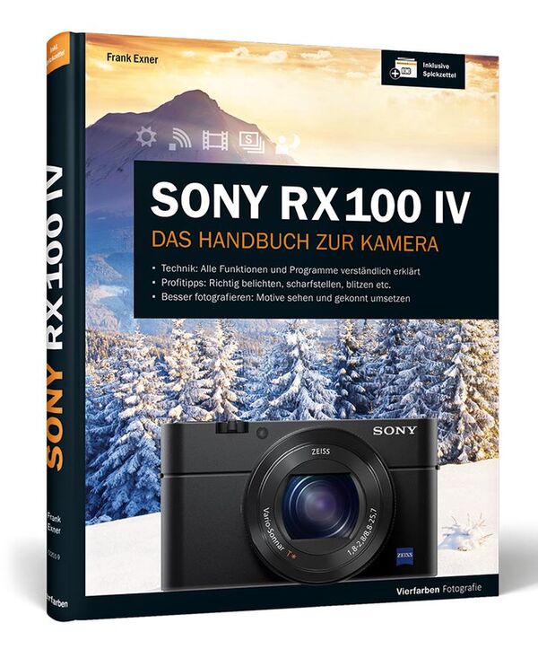 Buch Sony RX100 IV von Frank Exner 