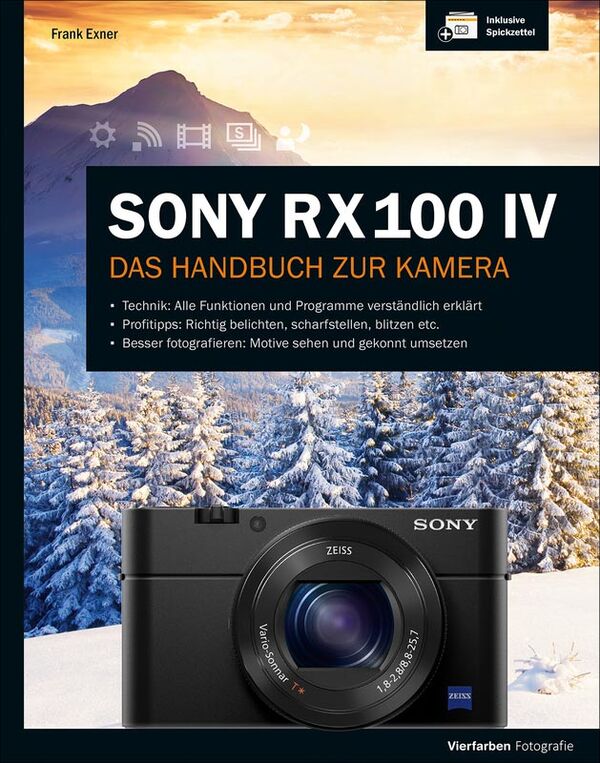 Buch Sony RX100 IV von Frank Exner 