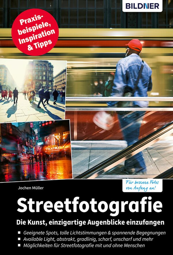 Buch Streetfotografie - Die Kunst, einzigartige Augenblicke einzufangen 