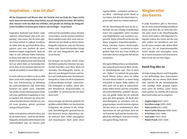 Buch Streetfotografie - Die Kunst, einzigartige Augenblicke einzufangen 