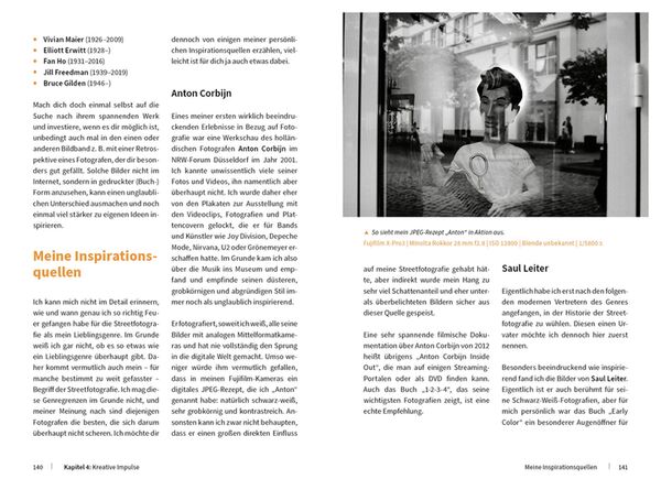 Buch Streetfotografie - Die Kunst, einzigartige Augenblicke einzufangen 