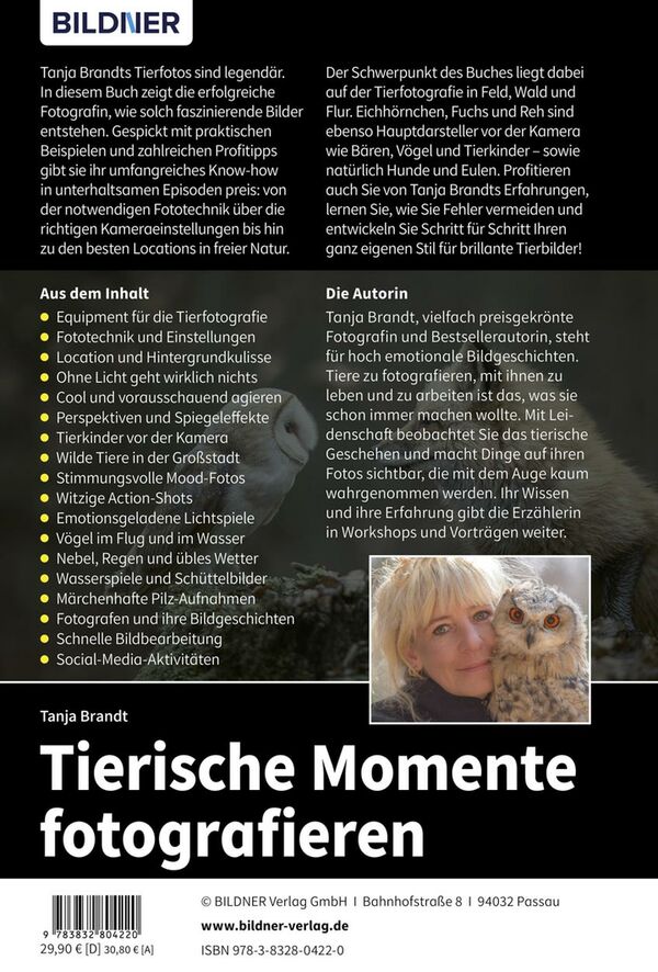 Buch Tierische Momente fotografieren 