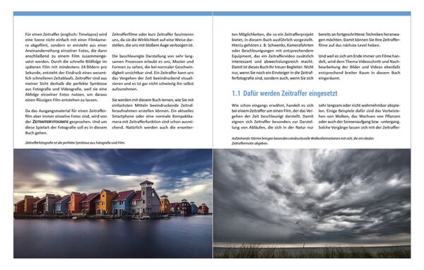 Buch Zeitrafferfotografie - Schritt für Schritt zum professionellen Timelapse-Video 