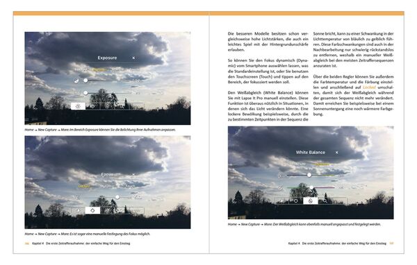 Buch Zeitrafferfotografie - Schritt für Schritt zum professionellen Timelapse-Video 