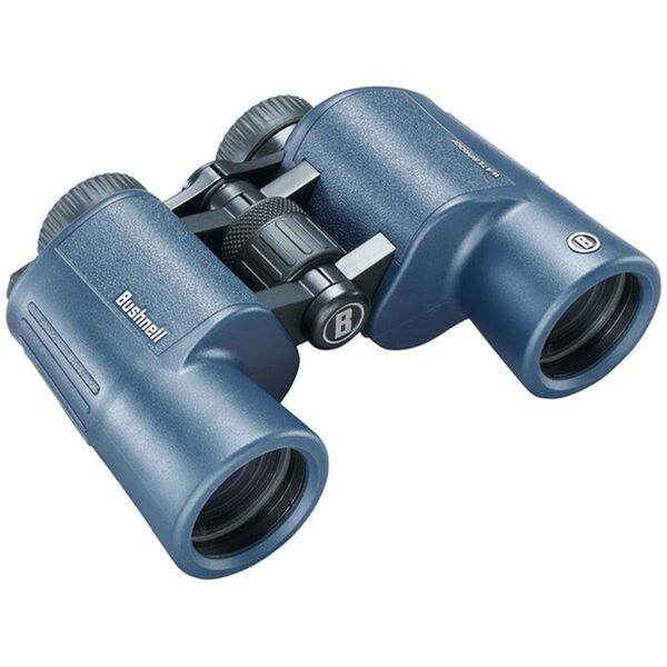 Bushnell H2O 2, dark blue porro, FMC, WP/FP, twist up eyecups  10x42 mm