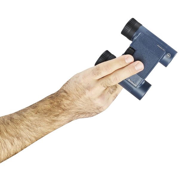 Bushnell H2O 2, dark blue porro, FMC, WP/FP, twist up eyecups  12x25 mm