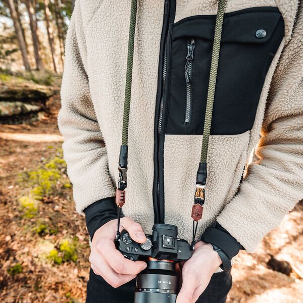 C-Rope Kameragurt Kletterseil  100cm Military Olive