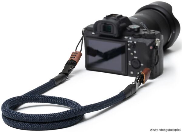 C-Rope Kameragurt Kletterseil  100cm Navy Blue