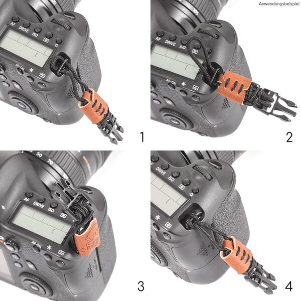 C-Rope Kameragurt Kletterseil  100cm Navy Blue