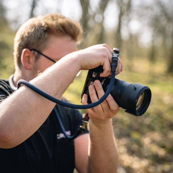 C-Rope Kameragurt Kletterseil  125cm Navy Blue