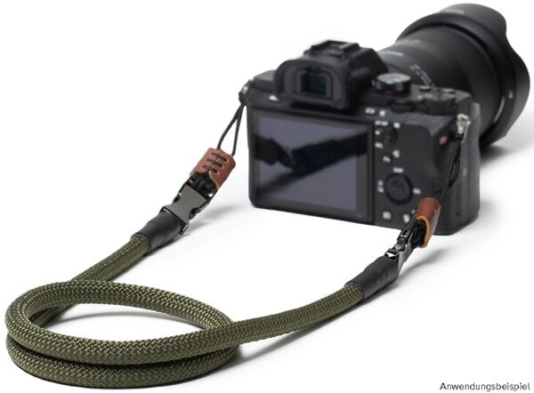 C-Rope Kameragurt Kletterseil  140cm Military Olive