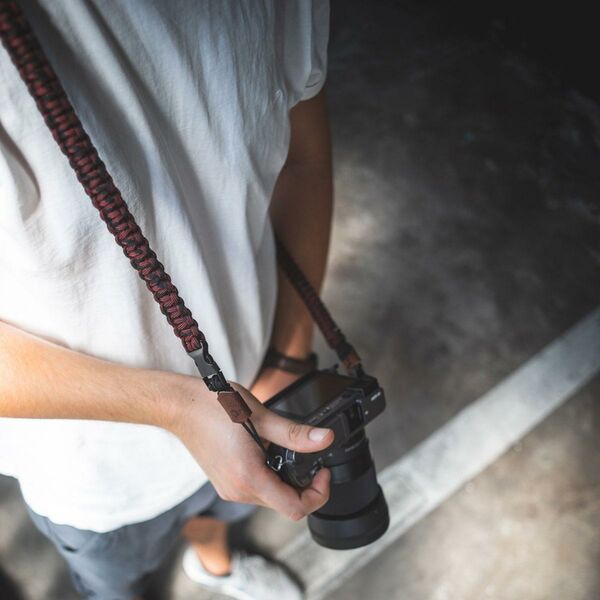 C-Rope Kameragurt Traveler  125cm Red Dots