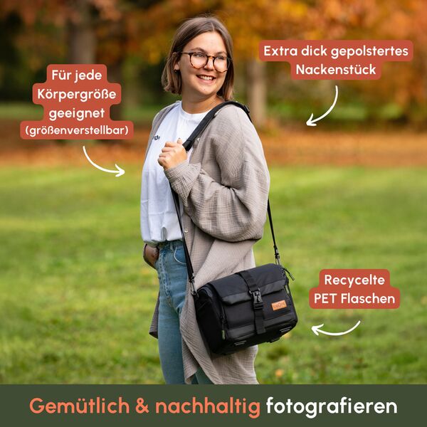 C-Rope Kameratasche V3  Schwarz