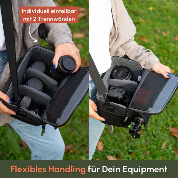 C-Rope Kameratasche V3  Schwarz