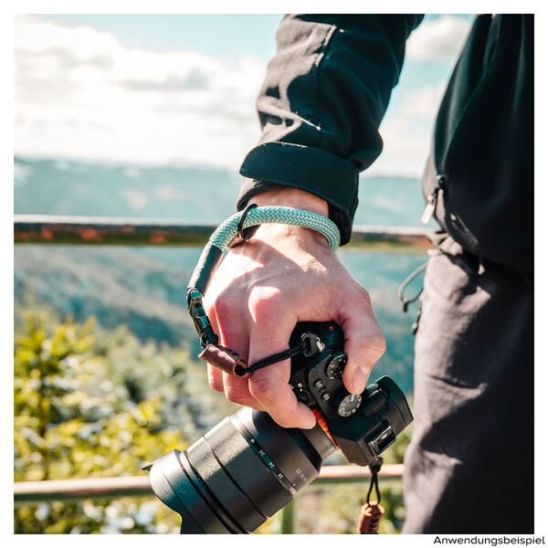 C-Rope Handschlaufe aus Kletterseil 30cm  Mighty Mint