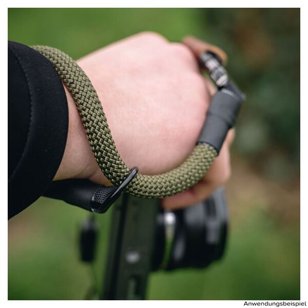 C-Rope Handschlaufe aus Kletterseil 30cm  Military Olive