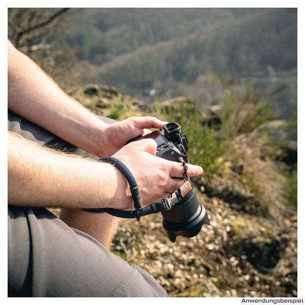 C-Rope Handschlaufe aus Kletterseil 30cm  Navy Blue