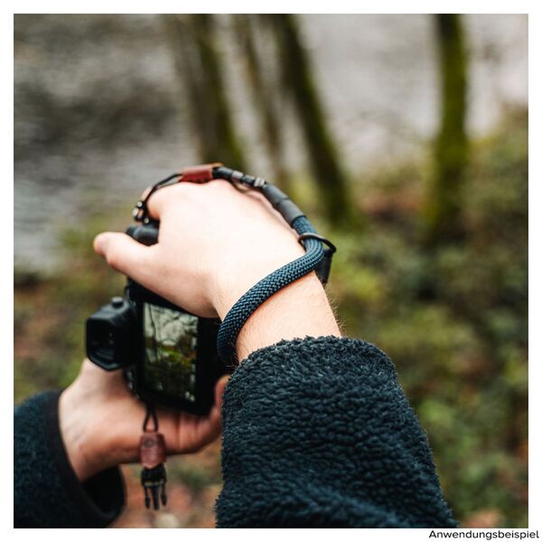 C-Rope Handschlaufe aus Kletterseil 30cm  Navy Blue