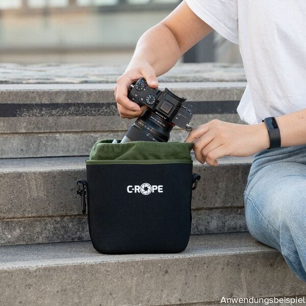 C-Rope Kamerabeutel V2 aus Neopren  S / M / L (3er Pack)
