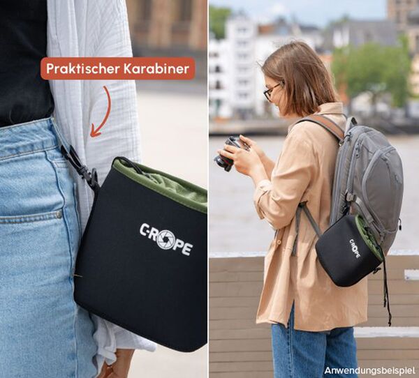 C-Rope Kamerabeutel V2 aus Neopren  S / M / L (3er Pack)