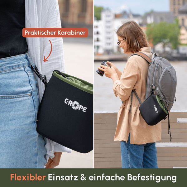 C-Rope Kamerabeutel V2 aus Neopren  M