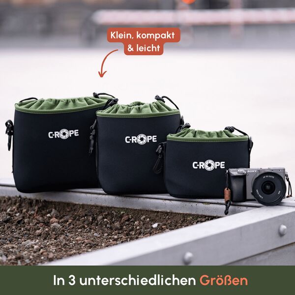 C-Rope Kamerabeutel V2 aus Neopren  M