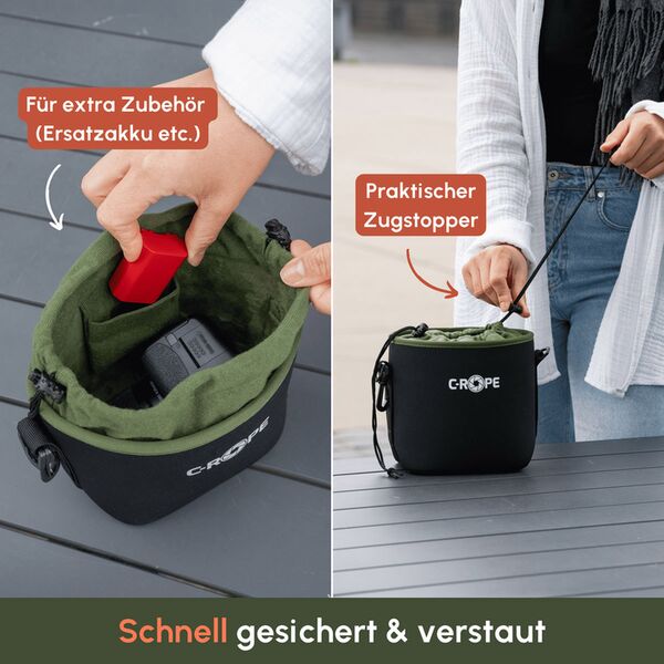 C-Rope Kamerabeutel V2 aus Neopren  S