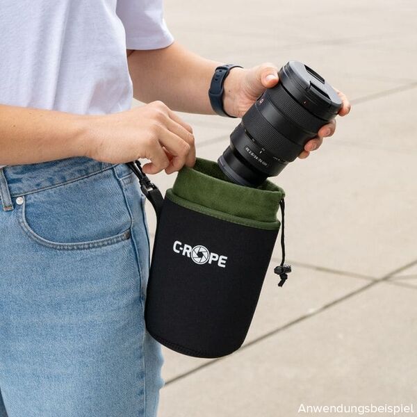 C-Rope Objektivbeutel V2 aus Neopren  4er Pack