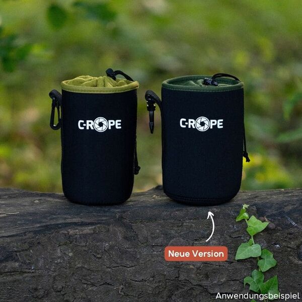 C-Rope Objektivbeutel V2 aus Neopren  4er Pack