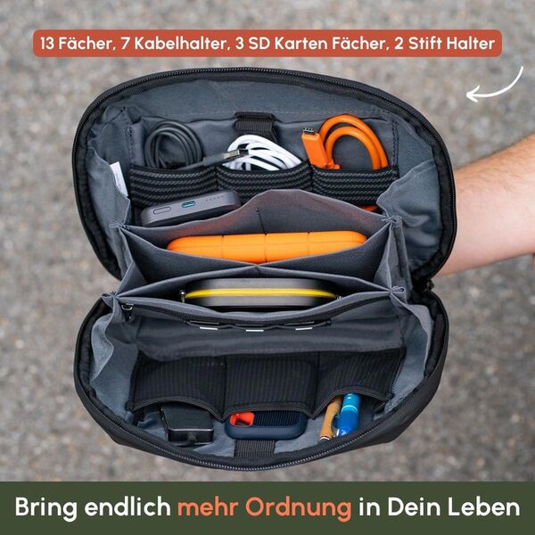 C-Rope Premium Elektronik Organizer 
