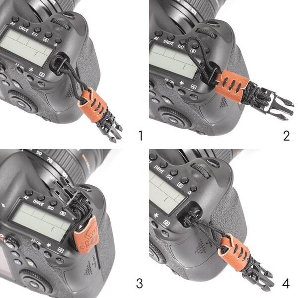 C-Rope Kameragurt Traveler  140cm Dark Coffee