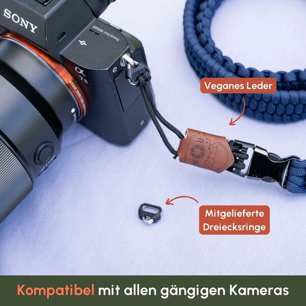 C-Rope Kameragurt Traveler  100 cm Silent Black