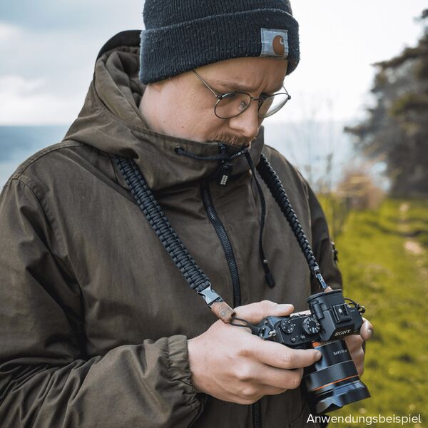 C-Rope Kameragurt Traveler  100 cm Silent Black