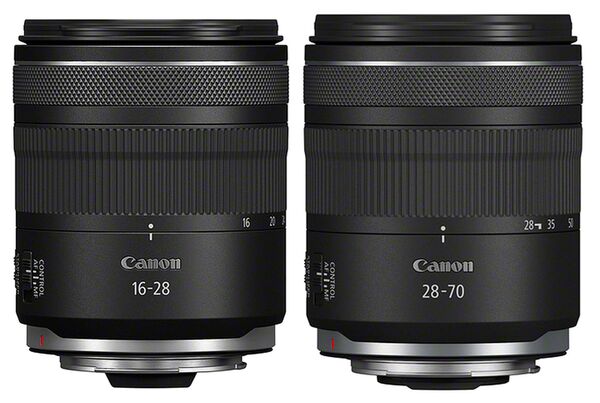 Canon 16-28mm f/2,8 IS STM + RF 28-70mm f/2,8 IS STM  Canon RF