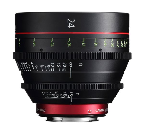 Canon CN-E 24mm T/1,5 L F  Canon EF