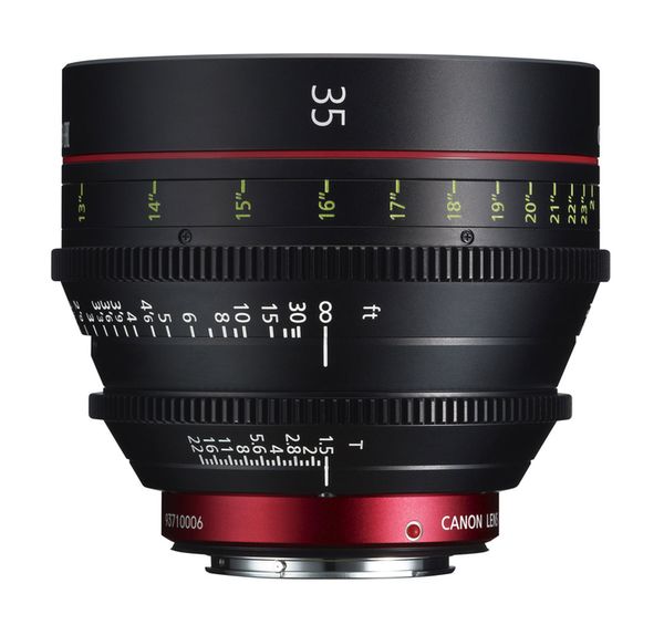 Canon CN-E 35mm T/1,5 L F  Canon EF