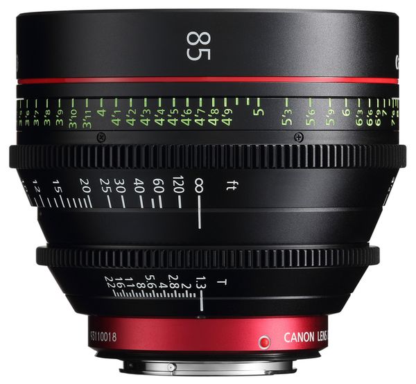 Canon CN-E 85mm T/1,3 L F  Canon EF