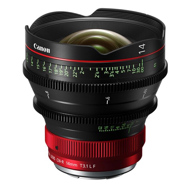 Canon CN-R 14mm T/3,1 L  Feet Canon RF