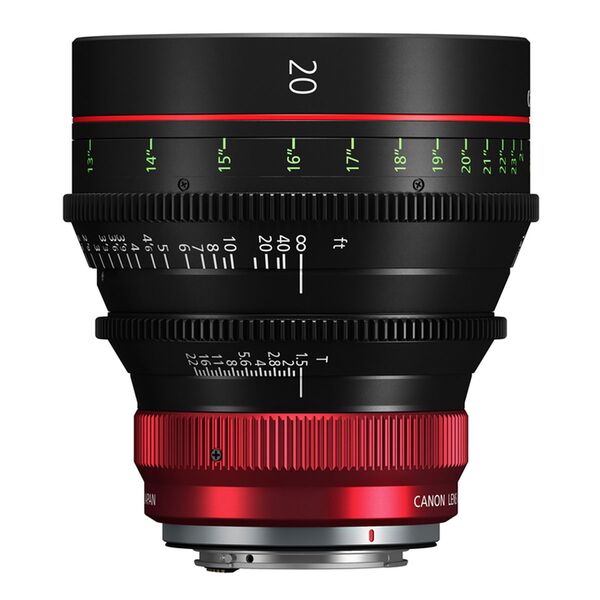 Canon CN-R 20mm T/1,5 L  Feet Canon RF
