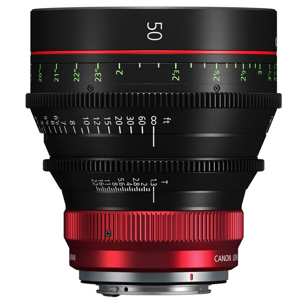 Canon CN-R 50mm T/1,3 L  Feet Canon RF