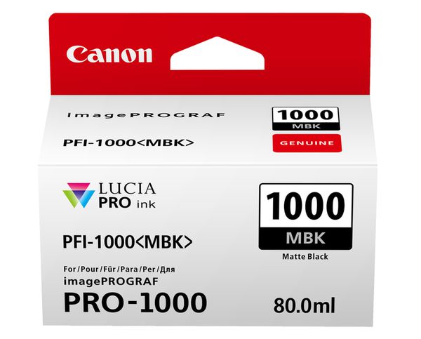 Canon PFI-1000  mattschwarz