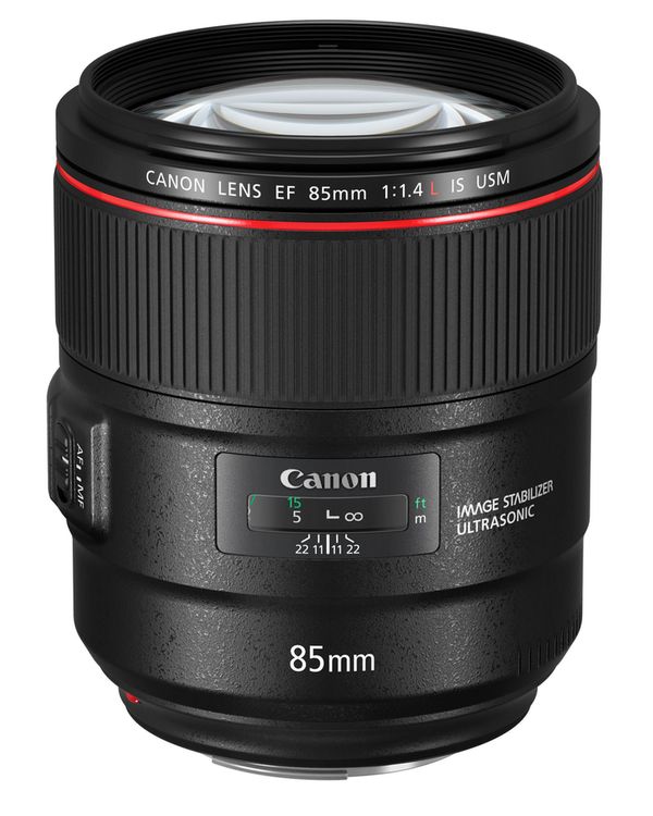 Canon EF 85mm f/1,4 IS USM L  Canon EF
